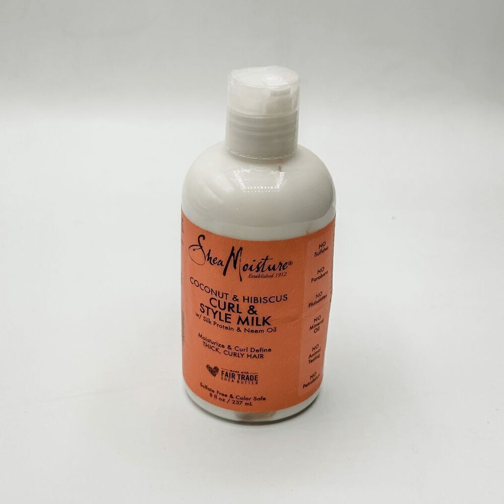 Shea Moisture Coconut & Hibiscus Curl & Style Milk 8 Ounce